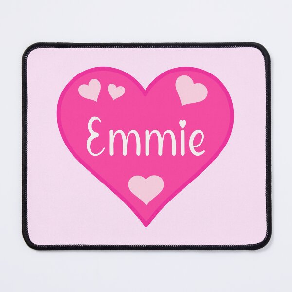 Item preview, Emmie Name Pink Heart  designed and sold by Jeallan Designs.