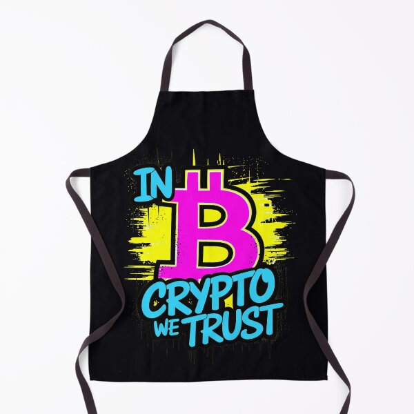 Item preview, In Crypto We Trust Funny Quote designed and sold by TheArtOfPat.