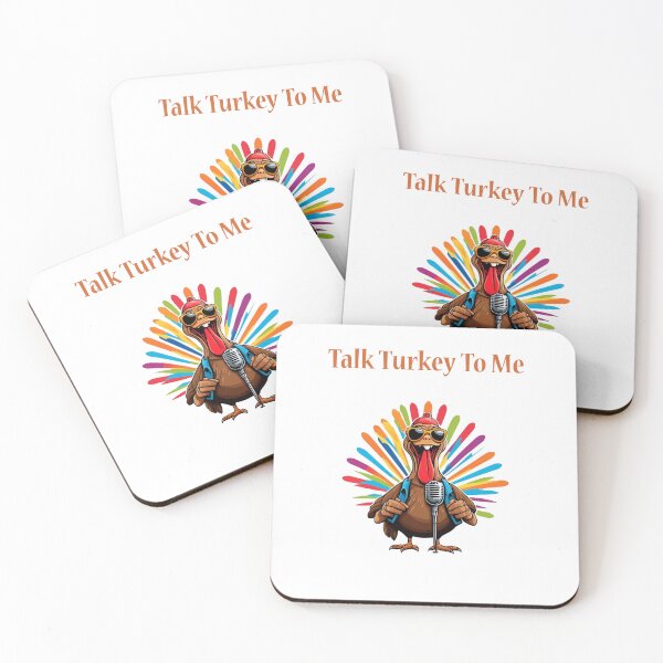 Item preview, Talk Turkey To Me designed and sold by My Joyful Charm Store.