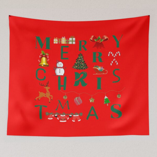 Item preview, Merry christmas Green designed and sold by VeenyOcicat.
