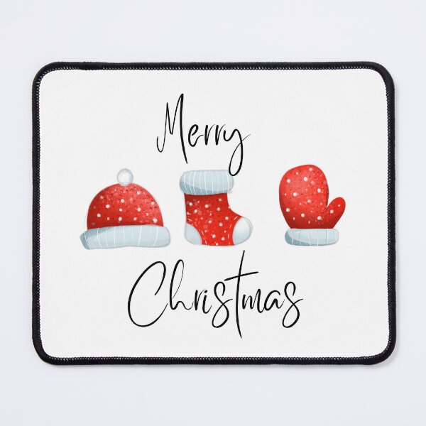 Item preview, Merry Christmas Holiday Fun Gloves Cap designed and sold by rajenrishi.