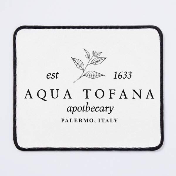 Item preview, Aqua Tofana Mystery and Crime Lover Edition designed and sold by RenettaFunky.