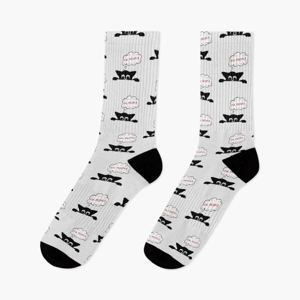 Item preview, Playful Cat Peek with a Thoughtful Message designed and sold by DearPrint.