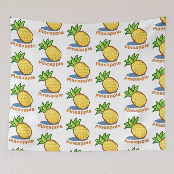 Item preview, Cartoon Pineapple designed and sold by Happie Kids.