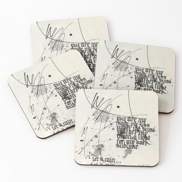 Item preview, Calligraphy English -  88 GOTHIC ABSTRACT EXPERIMTNAL INK  designed and sold by dana-krystle.