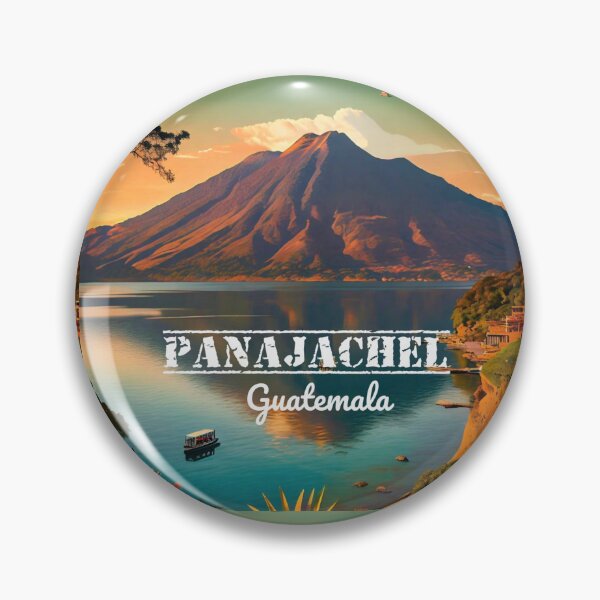Item preview, Wall  Art Guatemala | Panajachel Atitlan Lake Travel Vintage Poster designed and sold by kestrada2906.