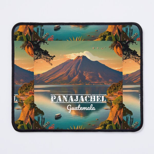 Item preview, Wall  Art Guatemala | Panajachel Atitlan Lake Travel Vintage Poster designed and sold by kestrada2906.