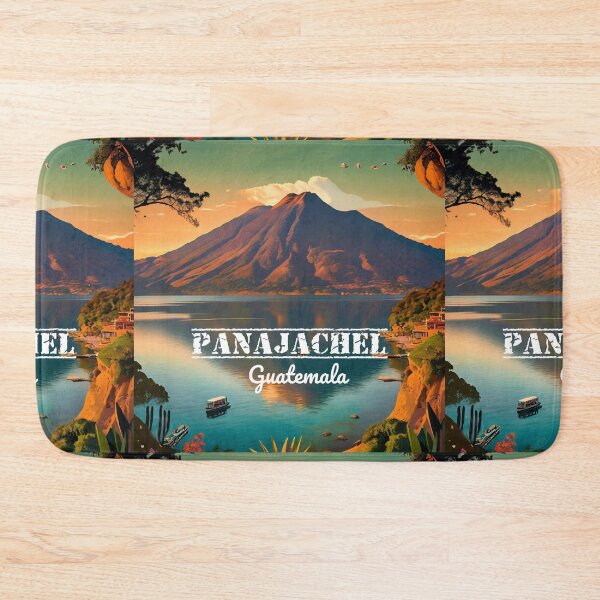 Item preview, Wall  Art Guatemala | Panajachel Atitlan Lake Travel Vintage Poster designed and sold by kestrada2906.
