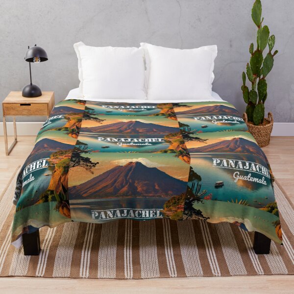 Item preview, Wall  Art Guatemala | Panajachel Atitlan Lake Travel Vintage Poster designed and sold by kestrada2906.