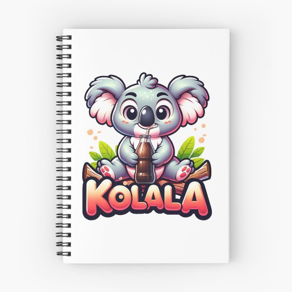 Item preview, Kolala – Cute Koala Sipping Cola Fun Pun Cartoon designed and sold by Infinitee8hirts.