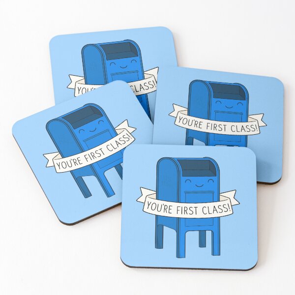 Item preview, You're First Class - Cute Mailbox designed and sold by BaconPancakes21.