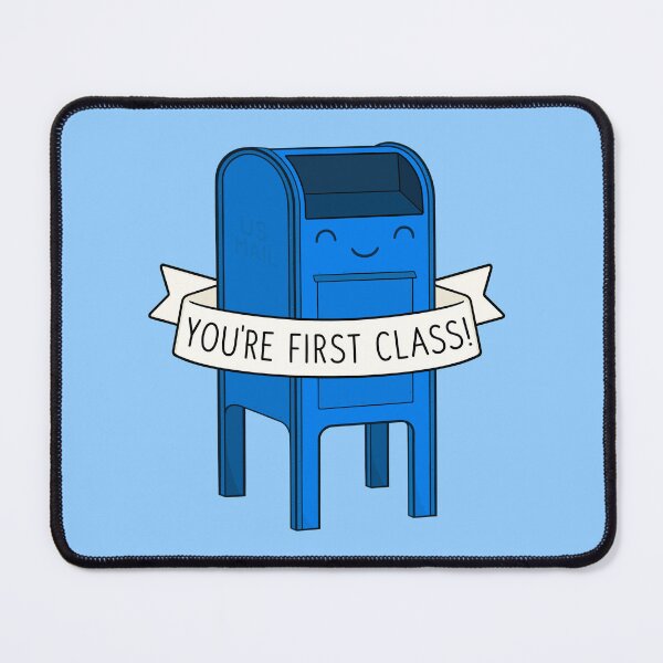 Item preview, You're First Class - Cute Mailbox designed and sold by BaconPancakes21.