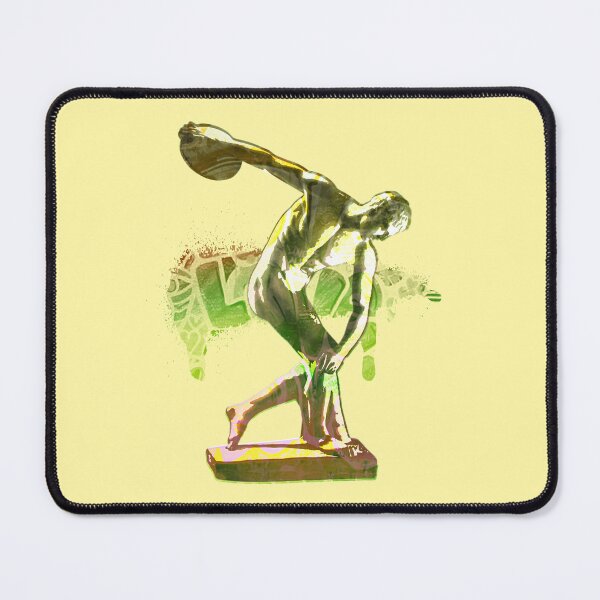 Item preview, discus thrower, statue 5, from the series "pop art graffiti and statues" designed and sold by kextr.