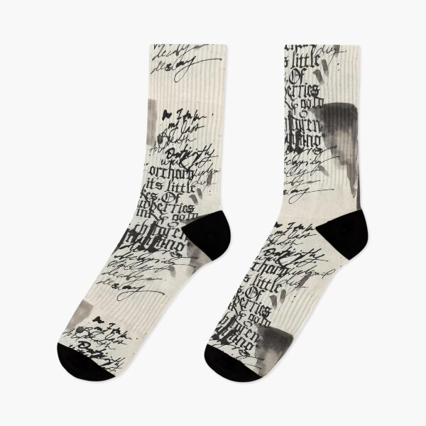 Item preview, Calligraphy English -  90 GOTHIC ABSTRACT EXPERIMTNAL INK  designed and sold by dana-krystle.