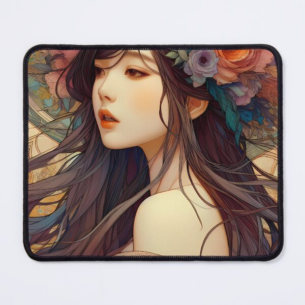 Item preview, Art Nouveau Geisha: Timeless Grace designed and sold by Fregoli 2D.