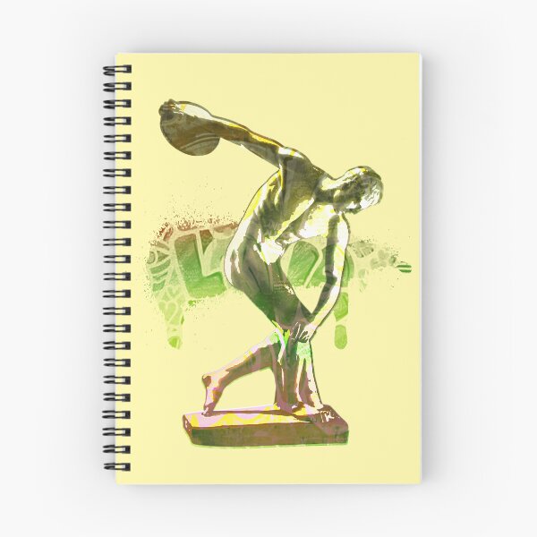 Item preview, discus thrower, statue 5, from the series "pop art graffiti and statues" designed and sold by kextr.