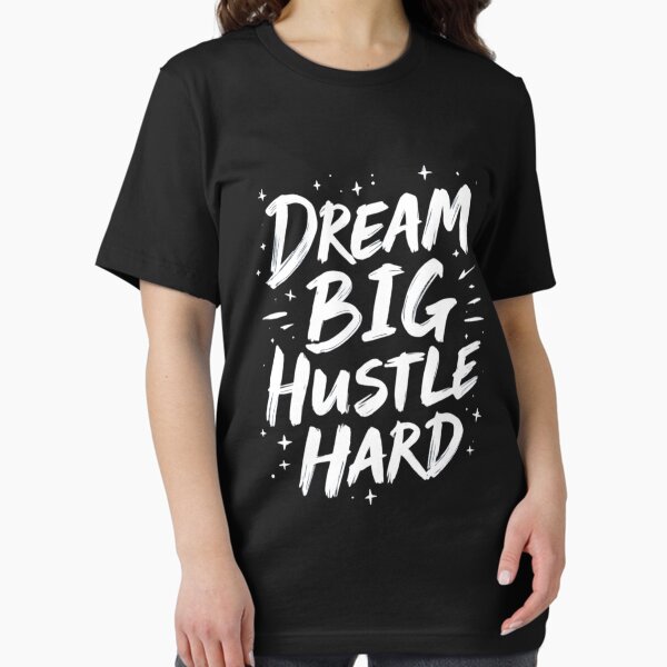 Artikel-Vorschau von Motivierendes Design für große Träume und harte Arbeit, designt und verkauft von allyourmerch.
