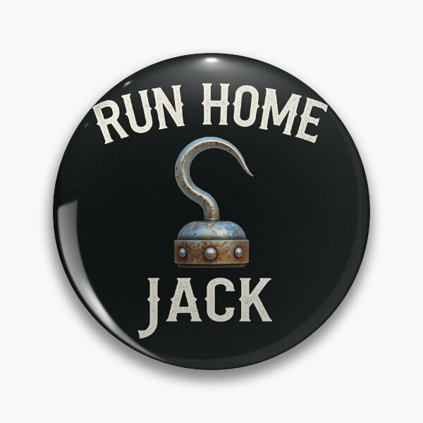 Item preview, Nostalgic 90s Pirate Run Home Jack Sticker designed and sold by zombiemama.