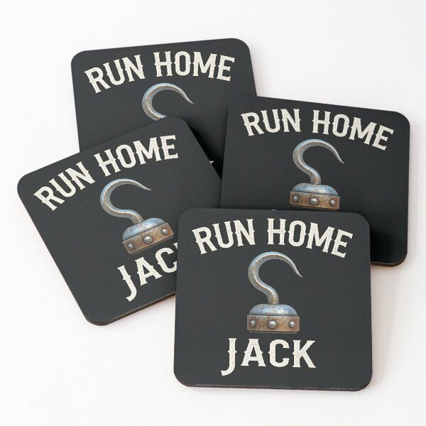 Item preview, Nostalgic 90s Pirate Run Home Jack Sticker designed and sold by zombiemama.