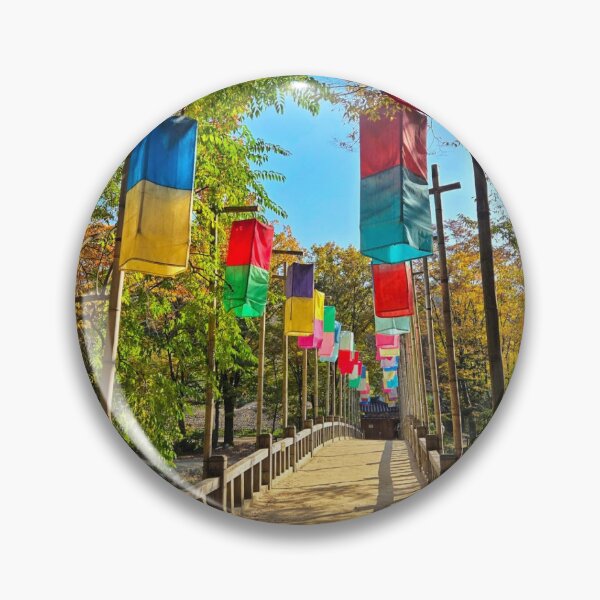 Item preview, Colorful Bridge in Gyeongju - Korea designed and sold by Evasionrebelle.