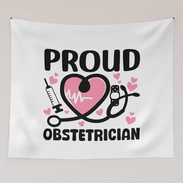 Item preview, Proud Obstetrician Doctor Childbirth Specialist designed and sold by Stick-Artistry.