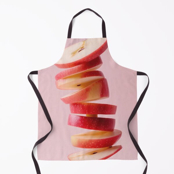 Item preview, Sliced red apple floating in the air designed and sold by anytka.