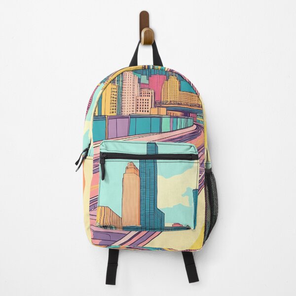 Item preview, Vibrant train tracks in city designed and sold by anytka.
