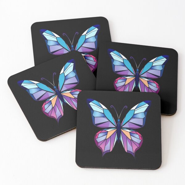 Item preview, Geometric Butterfly - Modern Polygonal Art designed and sold by ItheMattI.