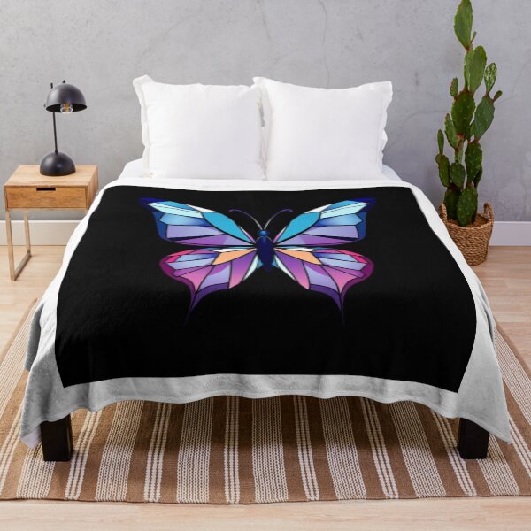 Item preview, Geometric Butterfly - Modern Polygonal Art designed and sold by ItheMattI.