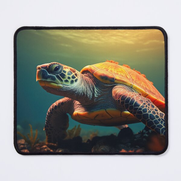 Item preview, Oceanic Elegance: Sea Turtle Swimming designed and sold by anytka.