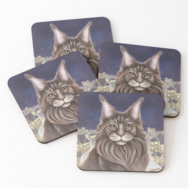 Item preview, Un gato en la ciudad de la noche 12 designed and sold by MerryCrown.