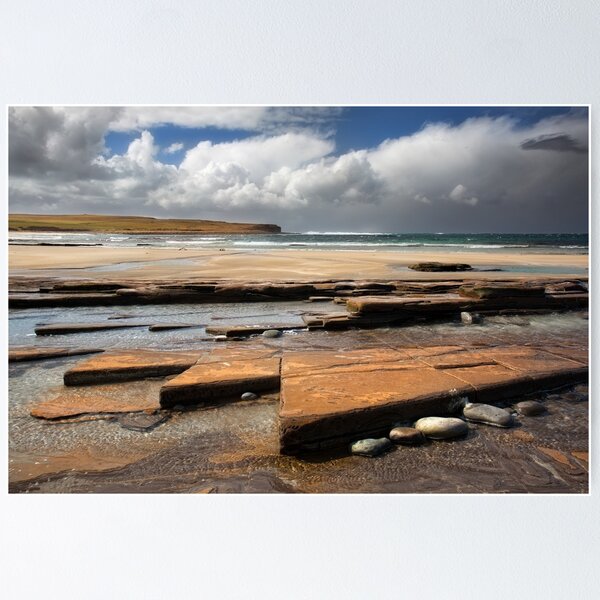 Item preview, Skaill Beach Sunny Intervals Mainland Orkney Scotland. designed and sold by PhotosEcosse.