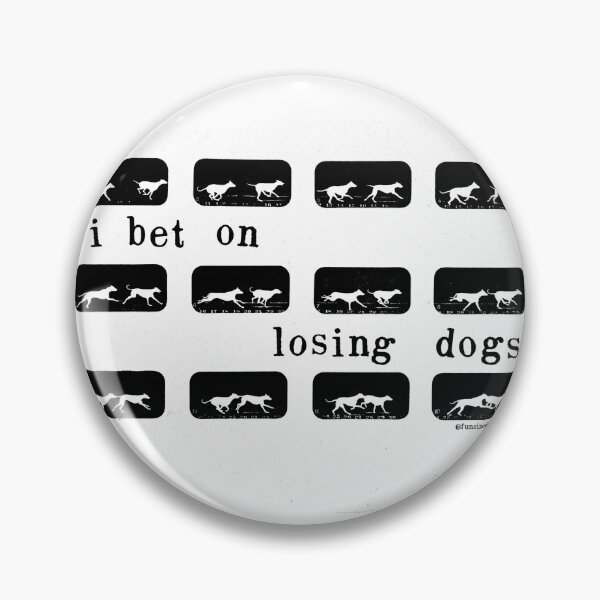 Item preview, i bet on losing dogs (black) designed and sold by funsizedshark.