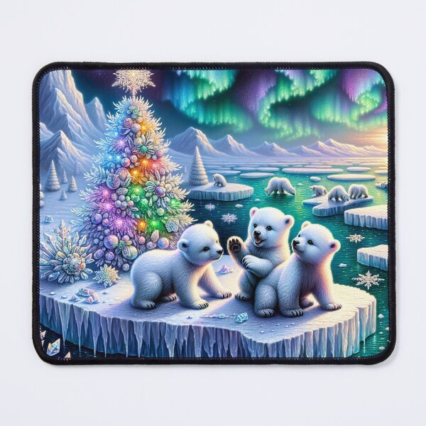 Item preview, Cute White Bear Cubs designed and sold by M-Y-A-R-T-.