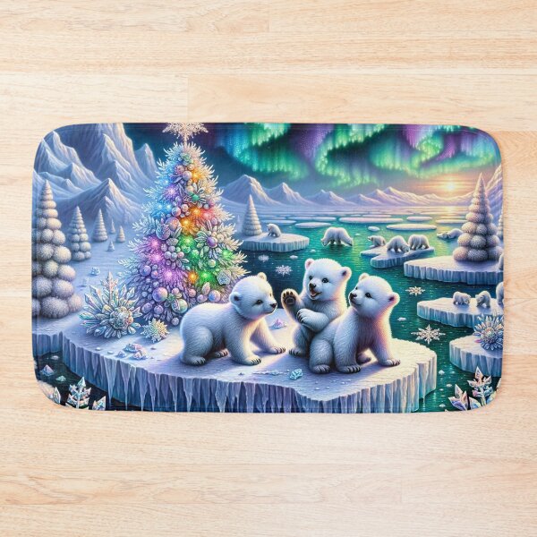 Item preview, Cute White Bear Cubs designed and sold by m-y-A-I-A-R-T-.