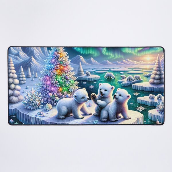 Item preview, Cute White Bear Cubs designed and sold by M-Y-A-R-T-.