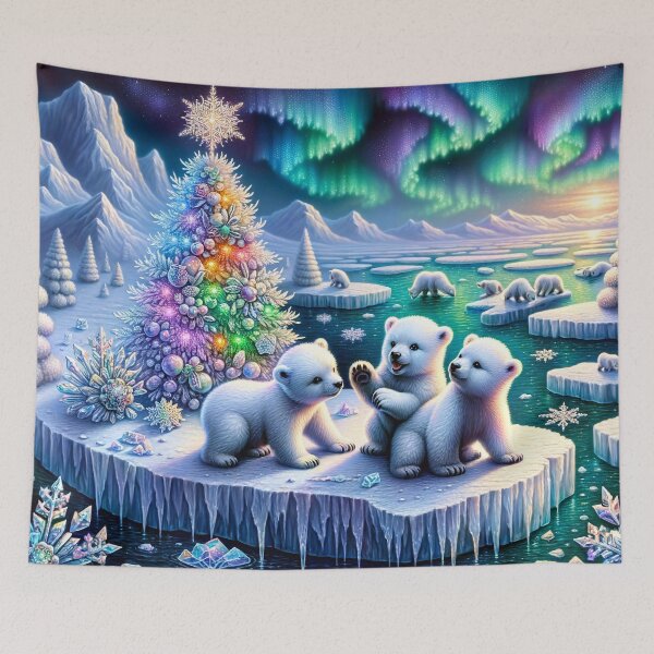 Item preview, Cute White Bear Cubs designed and sold by M-Y-A-R-T-.