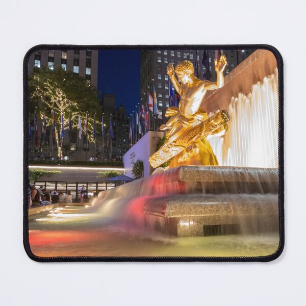 Item preview, Statue Fountain at the Rockefeller Center, NYC designed and sold by jrtwynam.