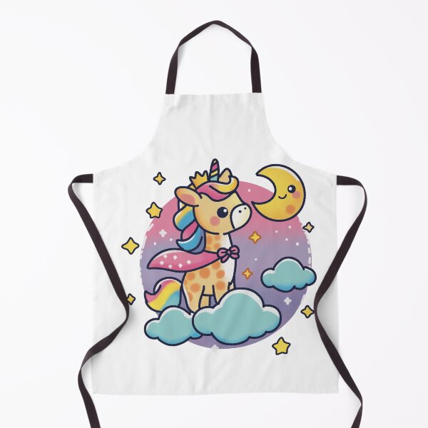 Item preview, Dreamy Giraffe Unicorn Adventure designed and sold by PieChocolate.