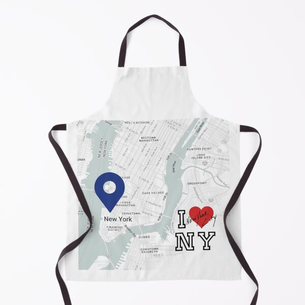 Item preview, New York City Map Art – Manhattan, Brooklyn designed and sold by Psycho-Crazy.
