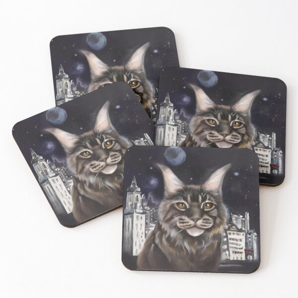 Item preview, Un gato en la ciudad de la noche 13 designed and sold by MerryCrown.