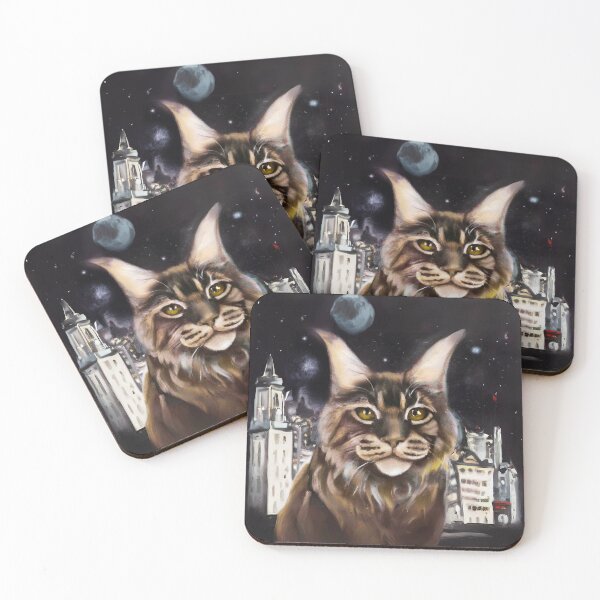 Item preview, Un gato en la ciudad de la noche 14 designed and sold by MerryCrown.