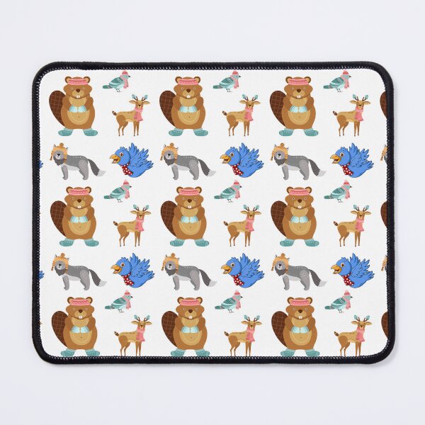 Item preview, Animals wrapped up for the long winter designed and sold by huape.