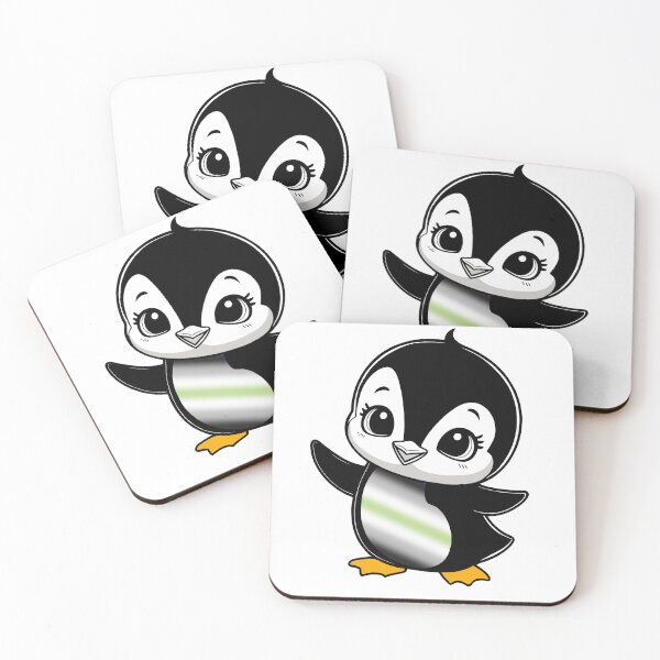 Item preview, Agender Pride Baby Penguin, Kawaii Agender Flag Penguin designed and sold by Travelslightly.