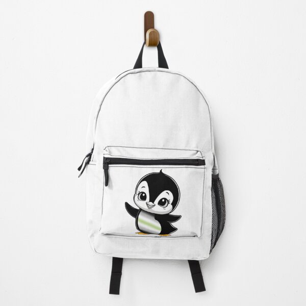 Item preview, Agender Pride Baby Penguin, Kawaii Agender Flag Penguin designed and sold by Travelslightly.