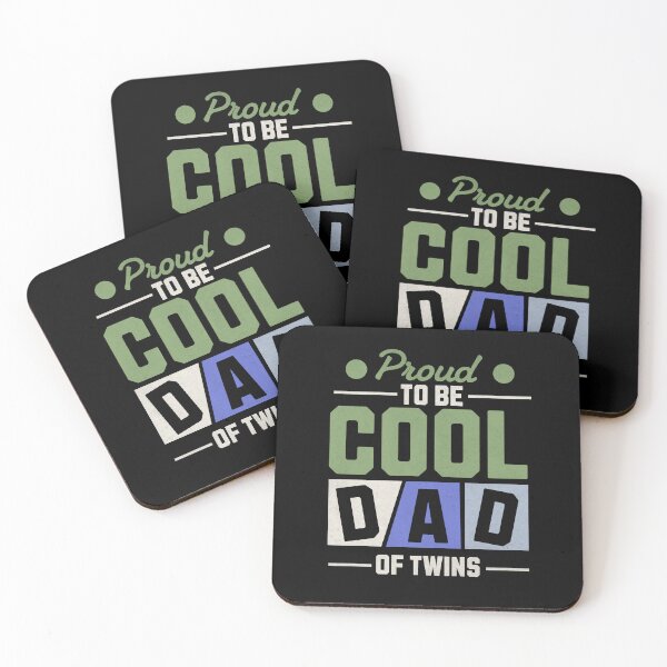 Item preview, Cool Dad Of Twins designed and sold by RockBeeDesigns.