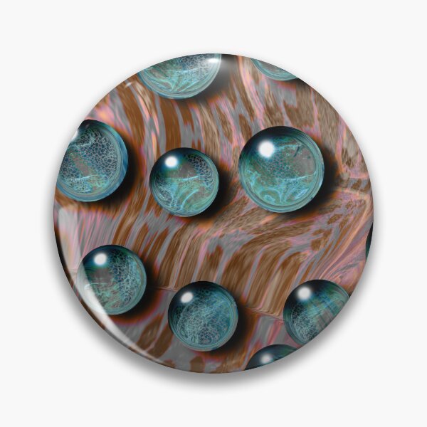 Item preview, Turquoise Cheetah Marbles designed and sold by JenConArt.