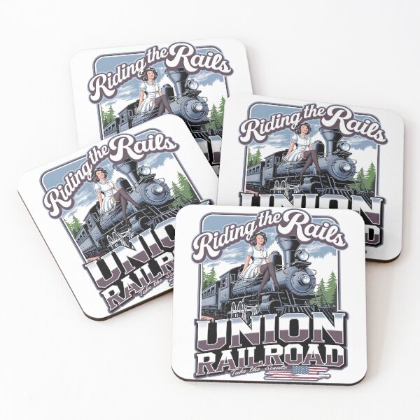 Item preview, Union railroad - Riding the rails - Union Pacific railroad - Polar express - Riding the train - American train designed and sold by JansenGS.