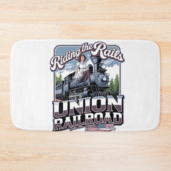 Item preview, Union railroad - Riding the rails - Union Pacific railroad - Polar express - Riding the train - American train designed and sold by JansenGS.
