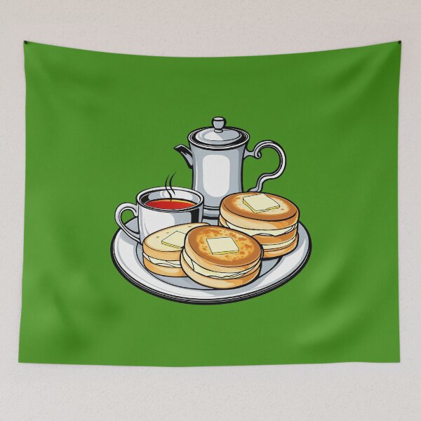 Item preview, English Muffins And Tea designed and sold by MGRcompany.